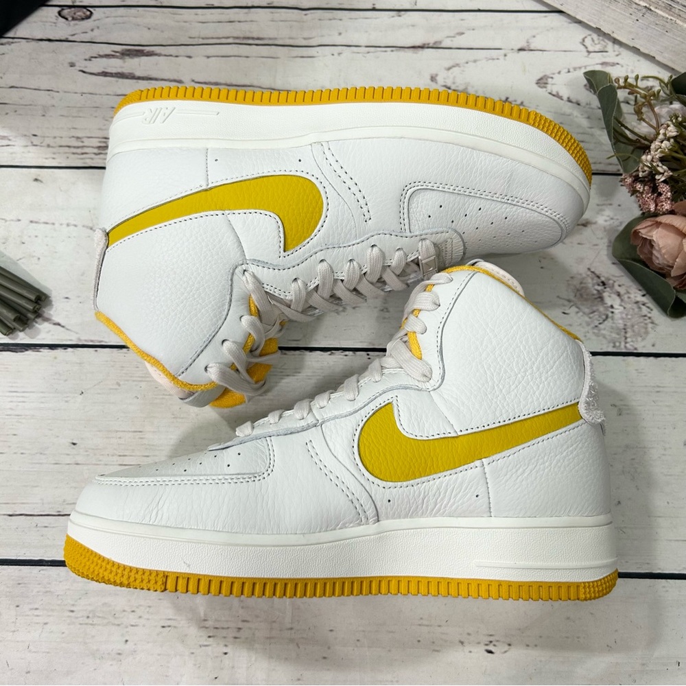 Nike Air Force 1 SCLPT DC3590 001 Phantom/Yellow Ochre-Sail sneakers New in box - Picture 5 of 8